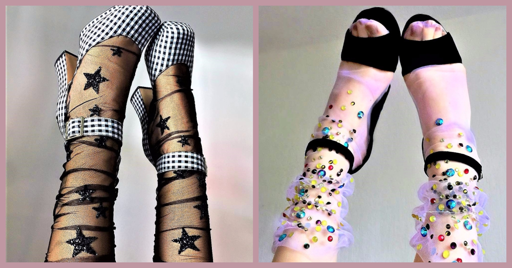 These Designer *Sparkling* Stockings Are Straight Out Of A Fairy Tale!