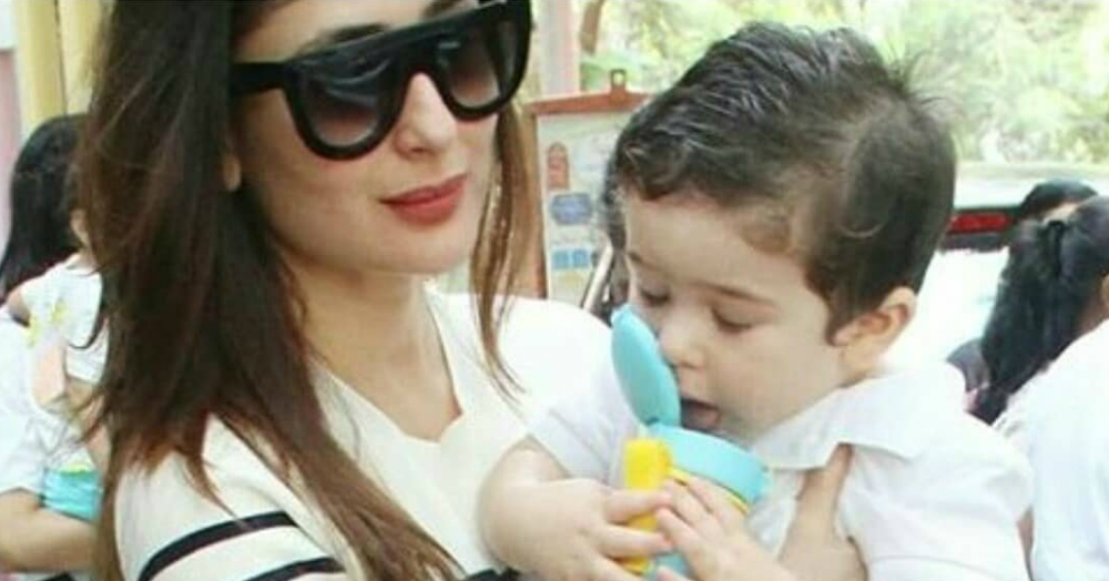 Taimur Ali Khan May Be Refusing To Enter His Playschool But He&#8217;s Surely Learning New Words