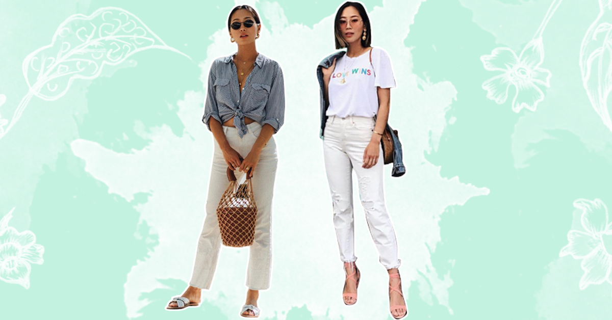 Wondering How To Style Your White Jeans? We Know 9 FAB Ways!