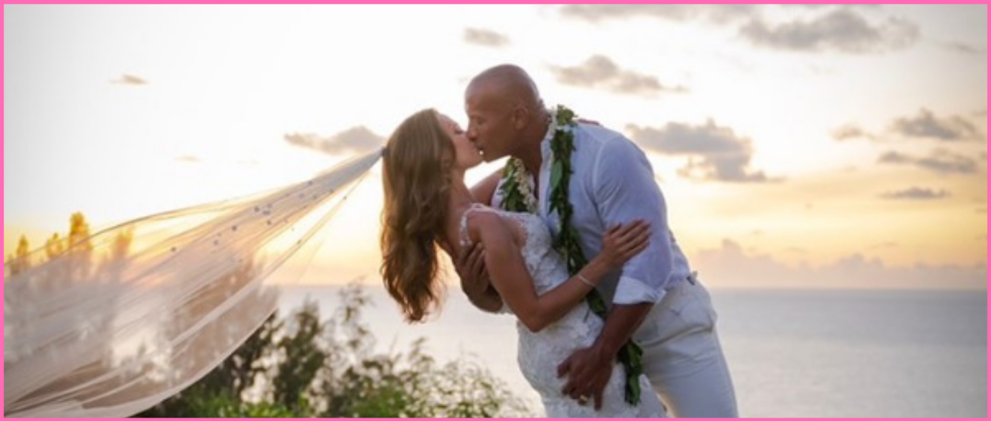 #HitchedForLife: Dwayne Johnson Marries Longtime Partner Lauren Hashian