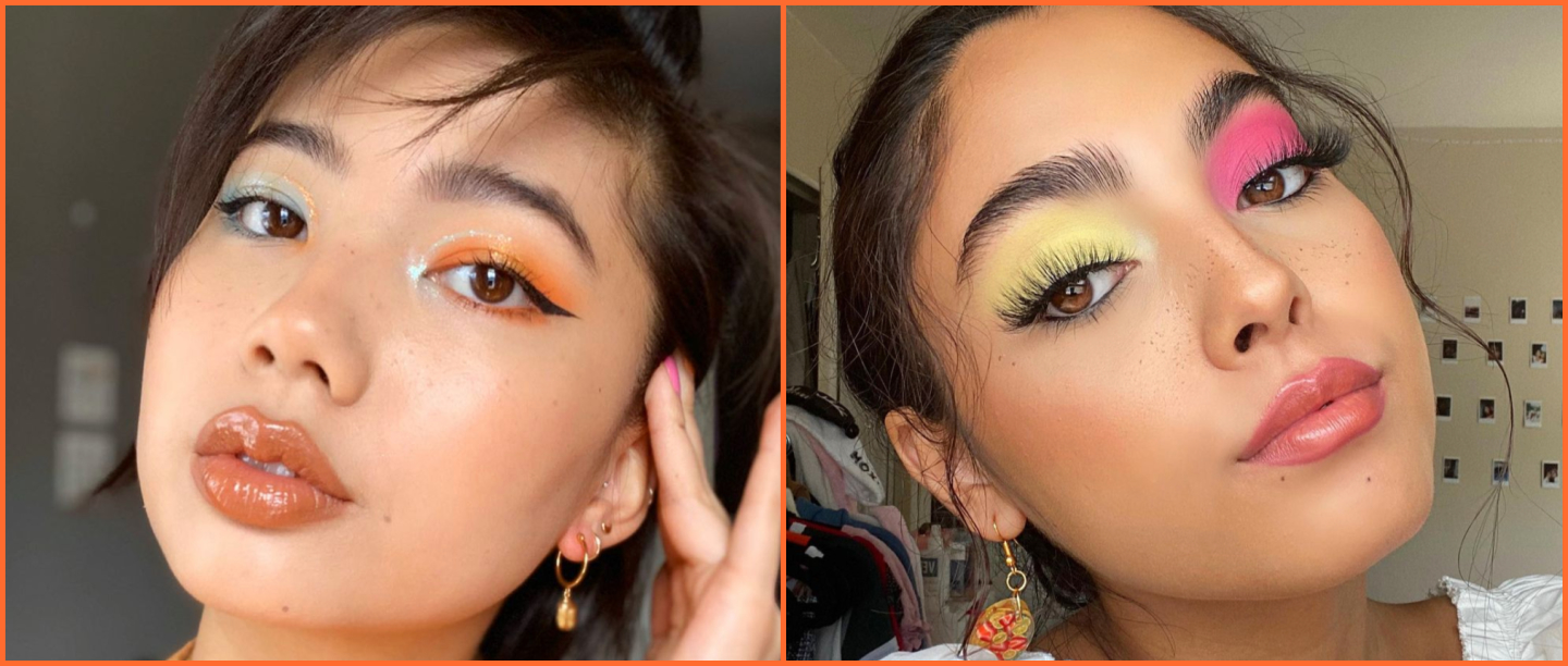 The Two-Toned Eyeshadow Trend