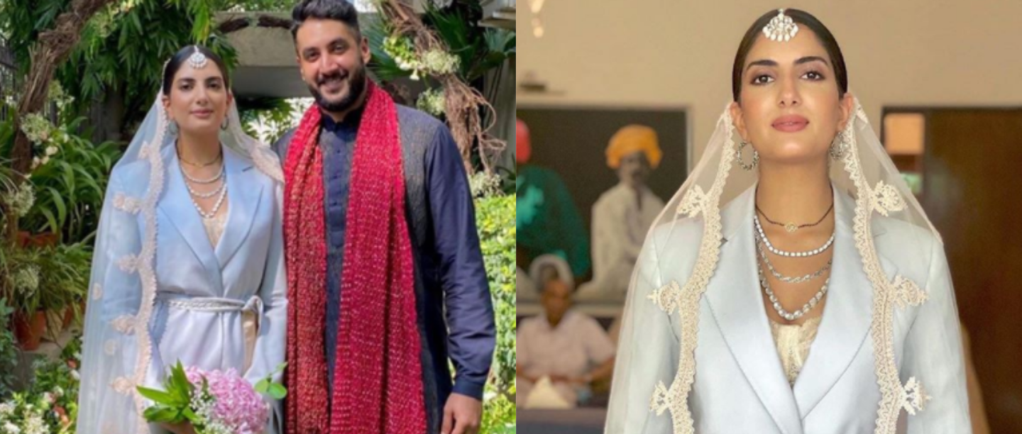 This Bride Chilla Ditched Mehenga Lehenga For A Pantsuit On Her Wedding
