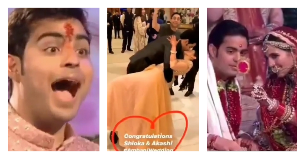 Akash Ambani Was The Cutest Dulha &amp; Here Are All The Times We Wished We Had Someone Like Him!