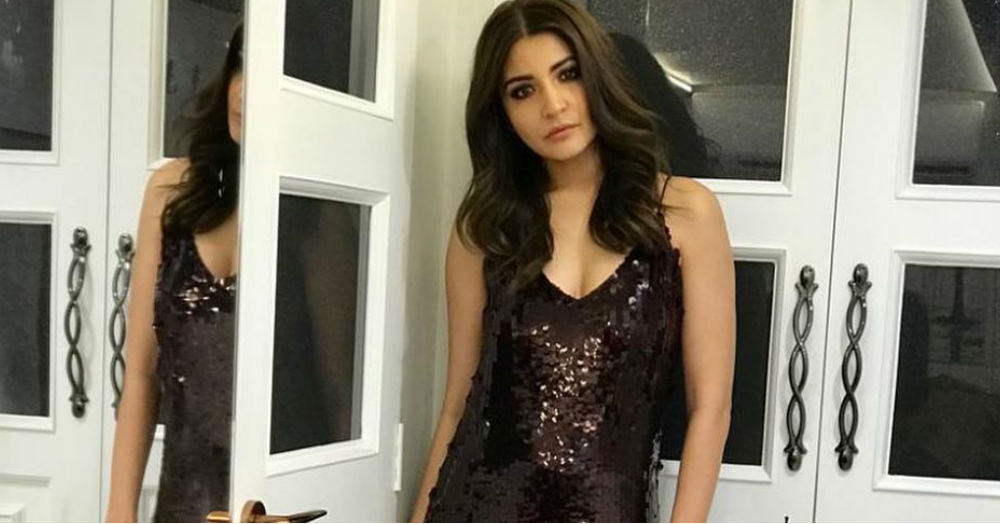 Anushka Sharma in sequinned dresses - India Today