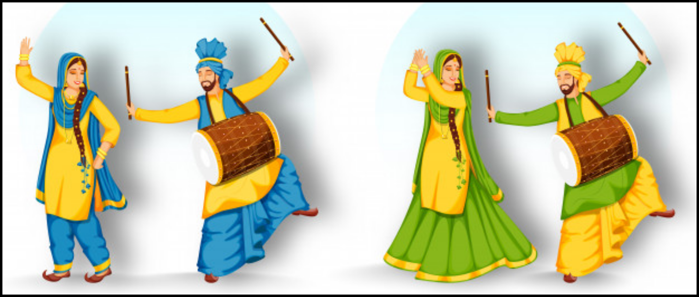 easy baisakhi images for drawing - Clip Art Library