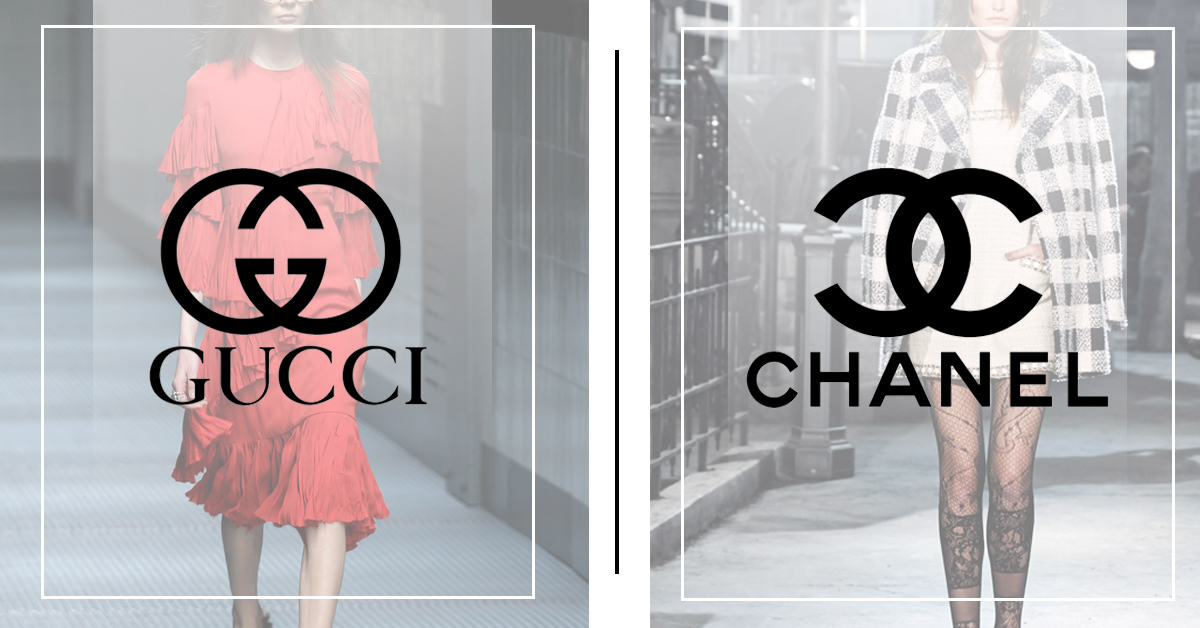 Why do the Gucci and Chanel logos look similar? - Quora