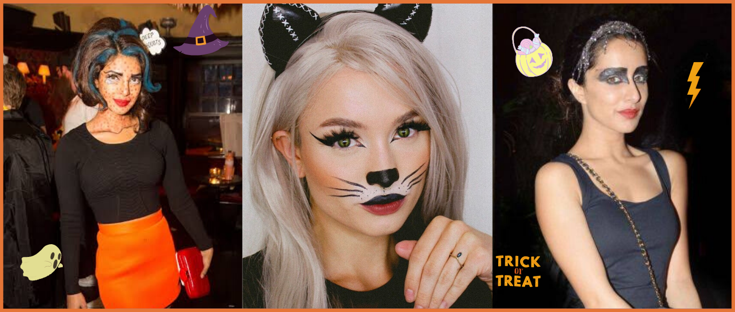 25 Cat Makeup Ideas for Halloween 2021 - How to Do Cat Makeup Looks