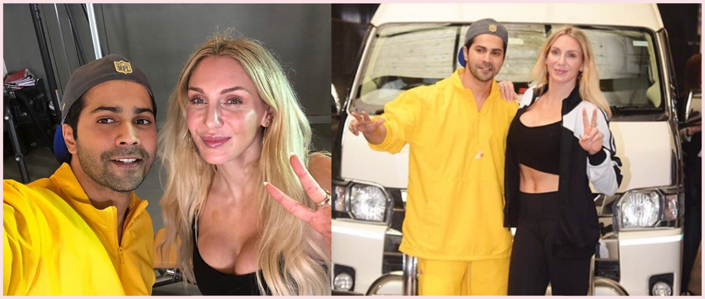 #BeatPeBooty: Varun Dhawan Teaches Bollywood Moves To WWE Superstar Charlotte Flair