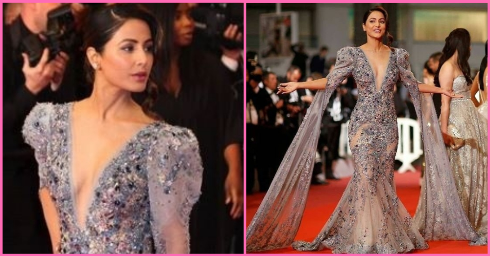 Hina Khan Takes Down Journalist Who Mocked Her Cannes Red Carpet Debut