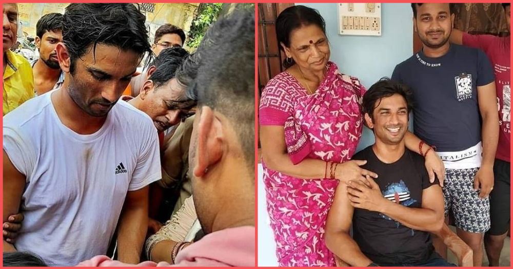 Sushant Singh Rajput Got A *Shudh Desi Swagat* When He Visited His Hometown After 17 Years