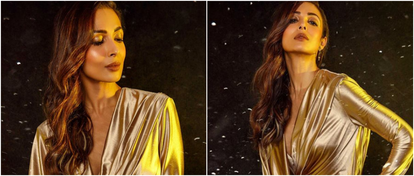 Gold &amp; Glossy: Malaika Arora&#8217;s MUA Breaks Down Her Makeup Look For Us!