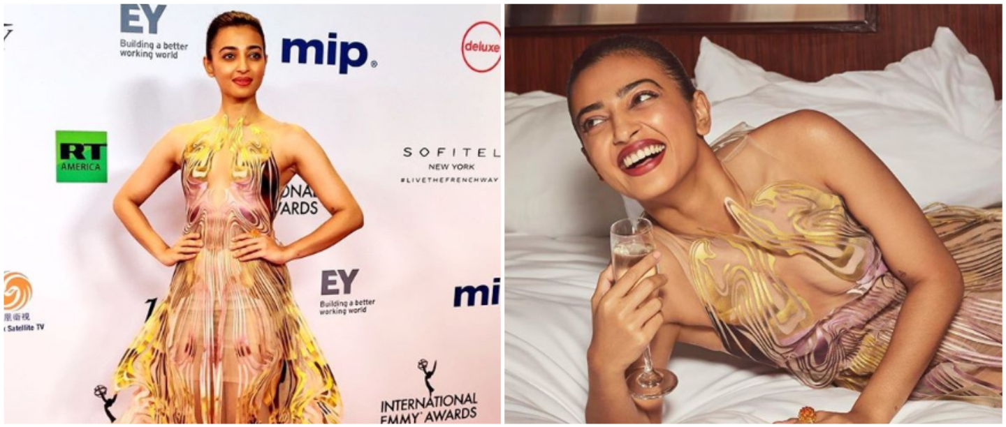 A Piece Of Art: Radhika Apte Looks Magical As She Walks The Red Carpet At Emmys