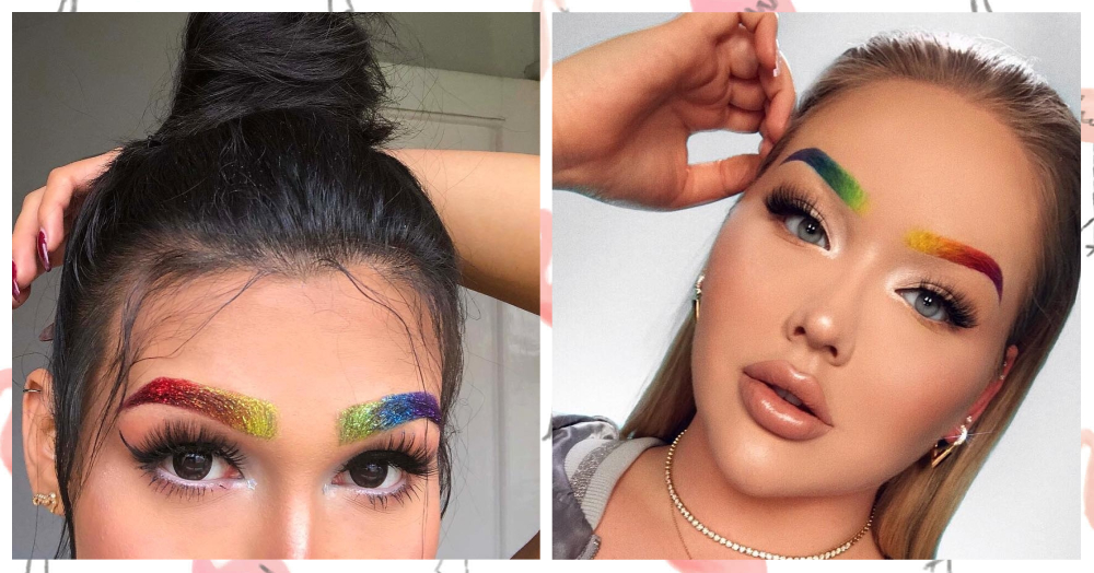 This New Beauty Rainbow Eyebrow Trend Is A Must Try POPxo