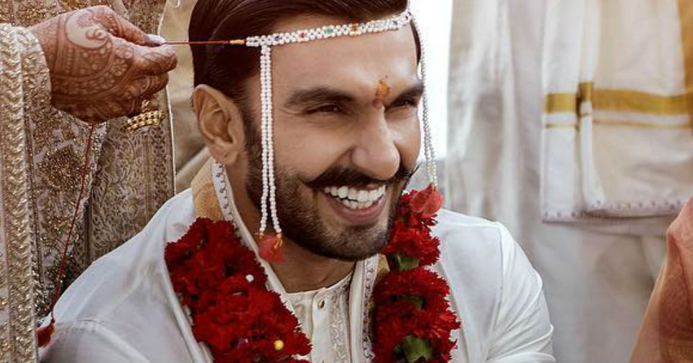 Ranveer Singh attends manager's wedding in Goa, while twinning with the  groom in Blue suit