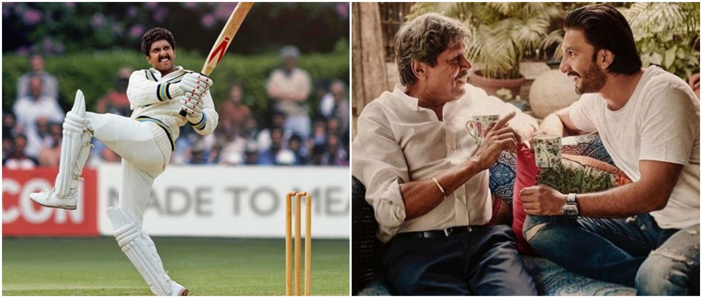 Same To Same: Ranveer Singh Nails Kapil Dev&#8217;s Natraj Shot As Well As His Curly Locks