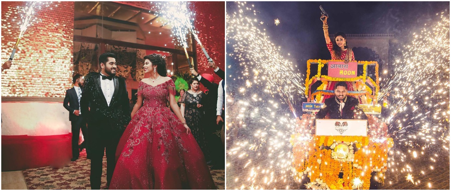 9 *Spectacular* Couple Entry Ideas For Your Reception Night!