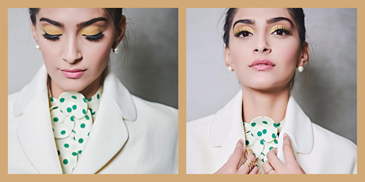 And It Was All Yellow! Sonam Kapoor Steps Away From The Usual With Popping Eye Make-Up