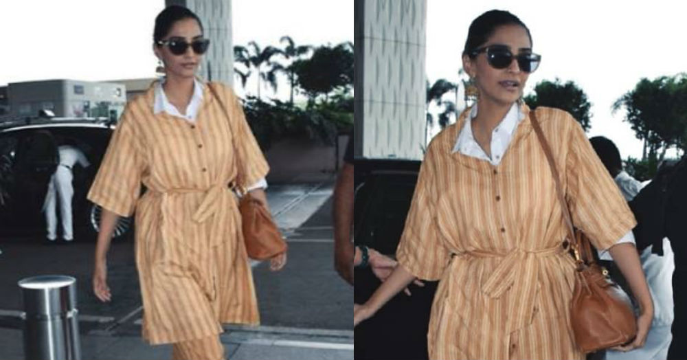 Yellow Yellow Get Me A Pillow ‘Coz Sonam Kapoor Just Wore The Chicest PJs Ever!