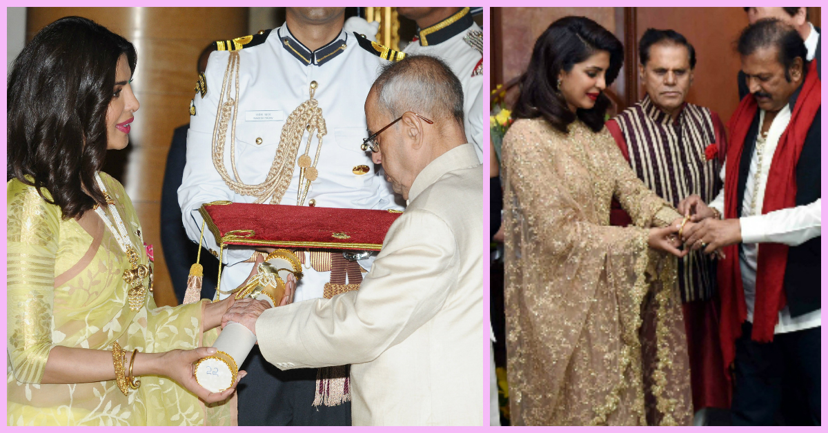 PC Just Recieved The Padma Shri &#8211; Here’s How She Celebrated!!