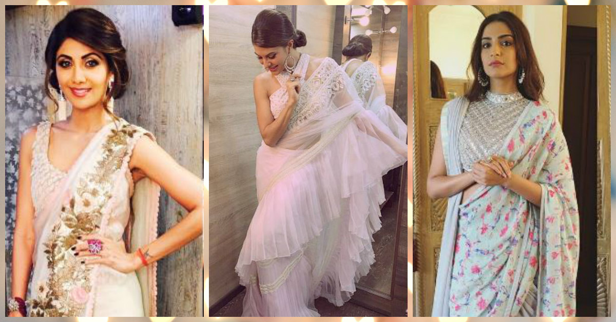 Instagrammers Shows Creative Saree Styling