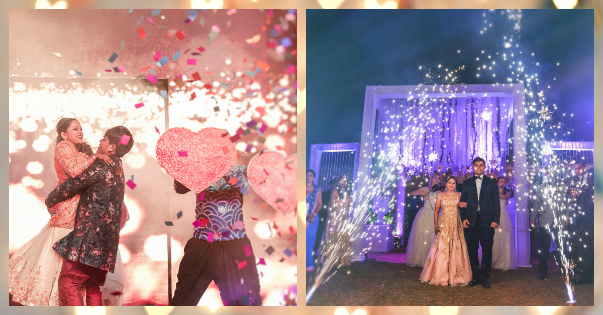 10 Ideas For An AMAZING “Couple Entry” At The Reception!