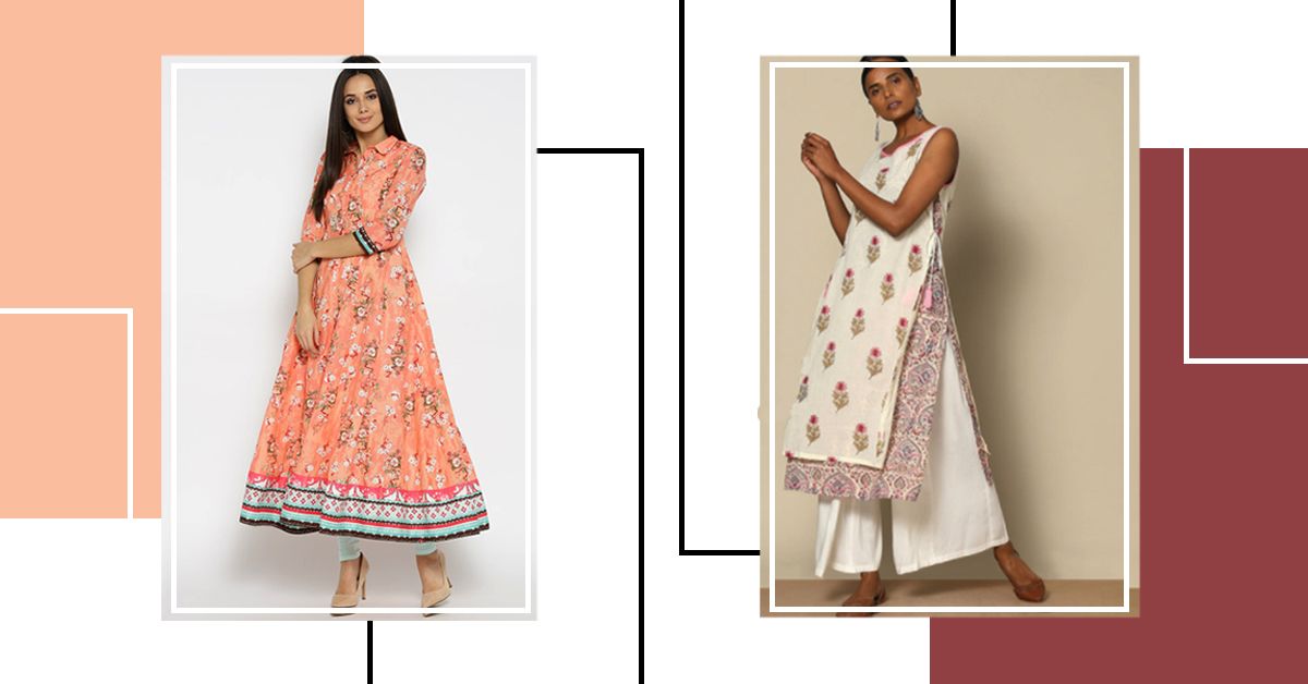 Time To Add All The Floral Kurtas To Your Cart Because Spring Is Here!