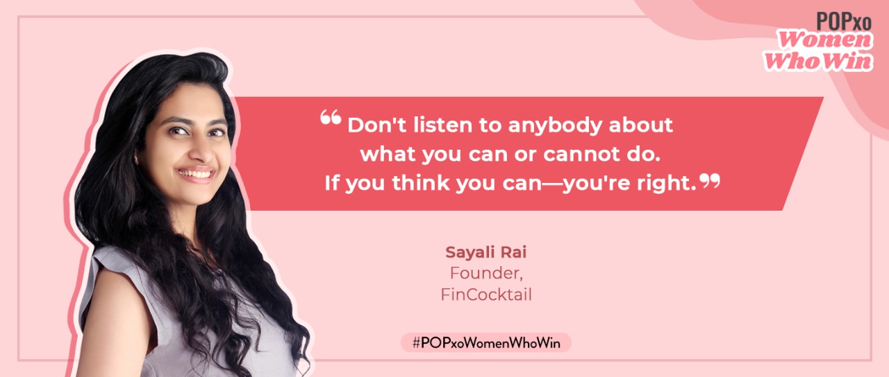 FinCocktail Founder Sayali Rai On Empowering Women To Take Charge Of Their Finances