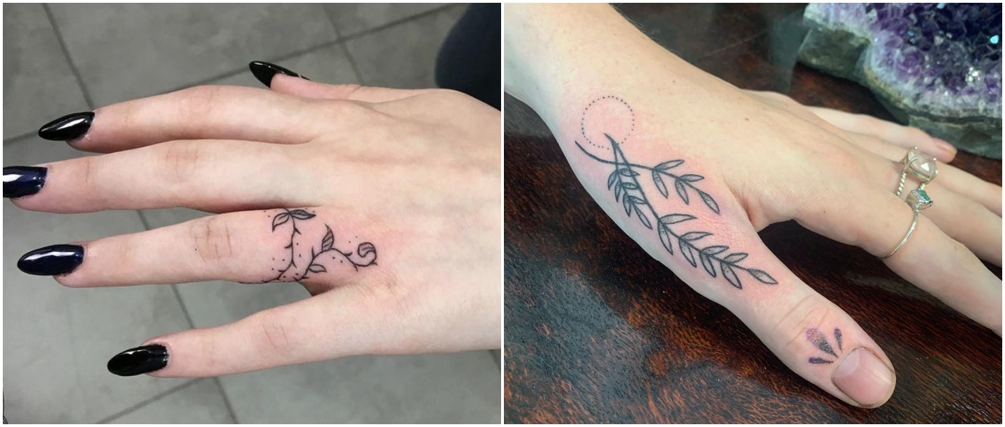 Hand tattoos