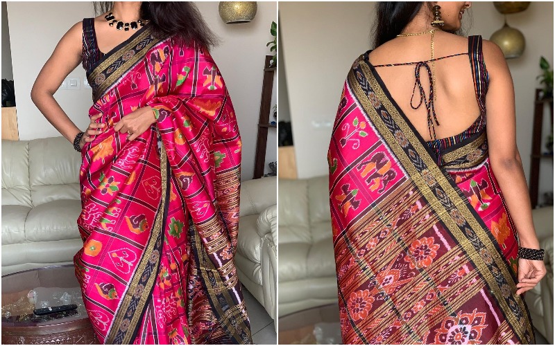 saree blouse piece diy｜TikTok Search