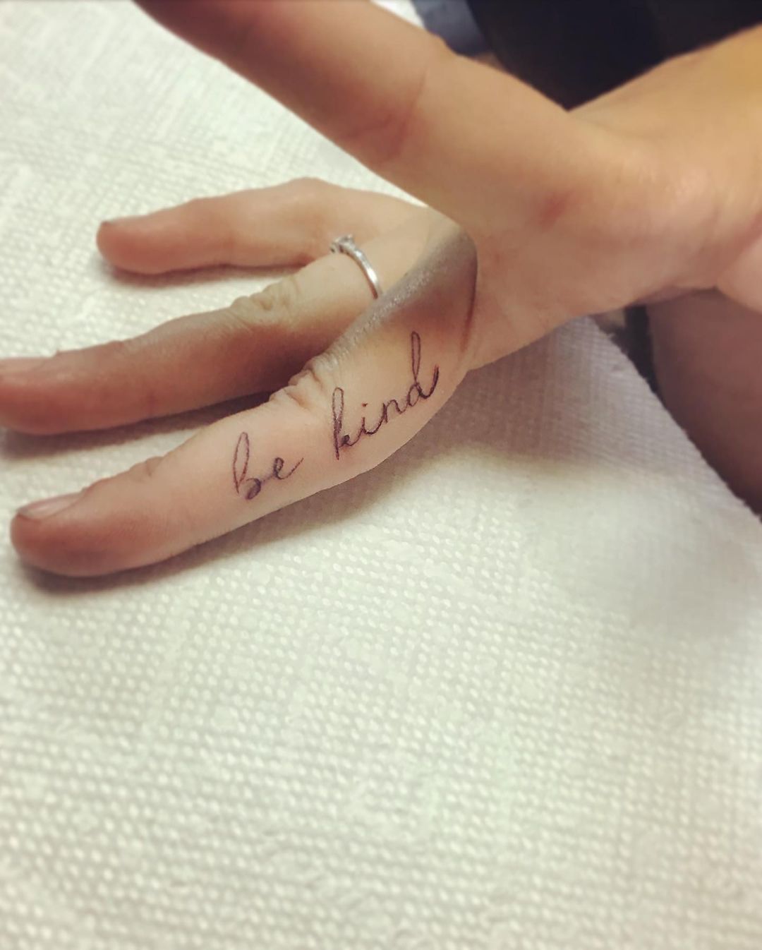 60 Inspiring Finger Tattoos For Women ⋆ BrassLook