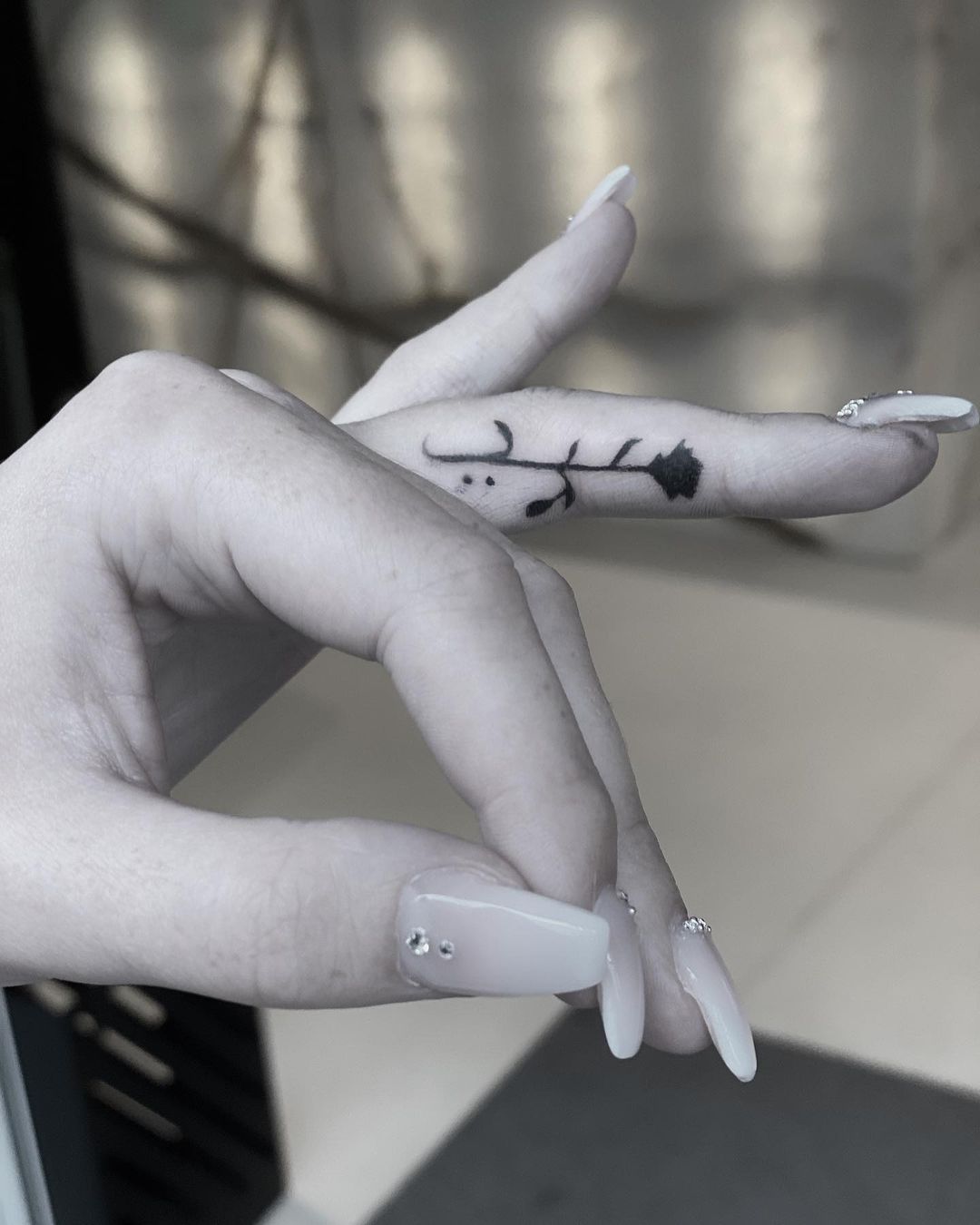 small tattoo for thumb - Pearl Lemon Tattoos