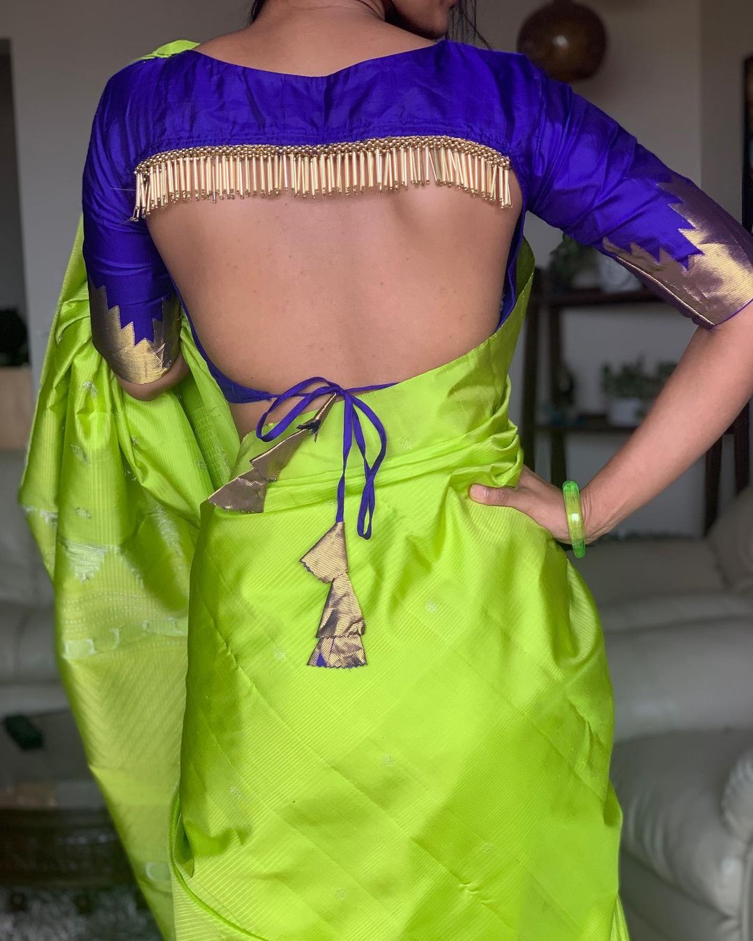 40 Silk Saree Blouse Designs - Simple & Trendy Blouse Designs for