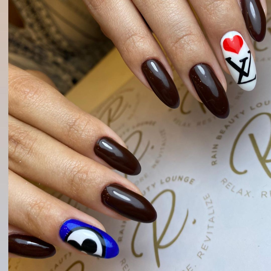 Designer Series: Louis Vuitton Inspired Nail Art 