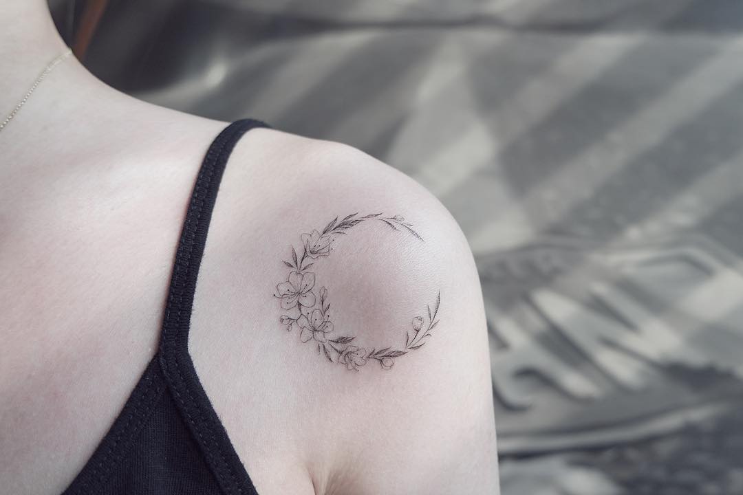 Cute Simple Shoulder Tattoos - Temu