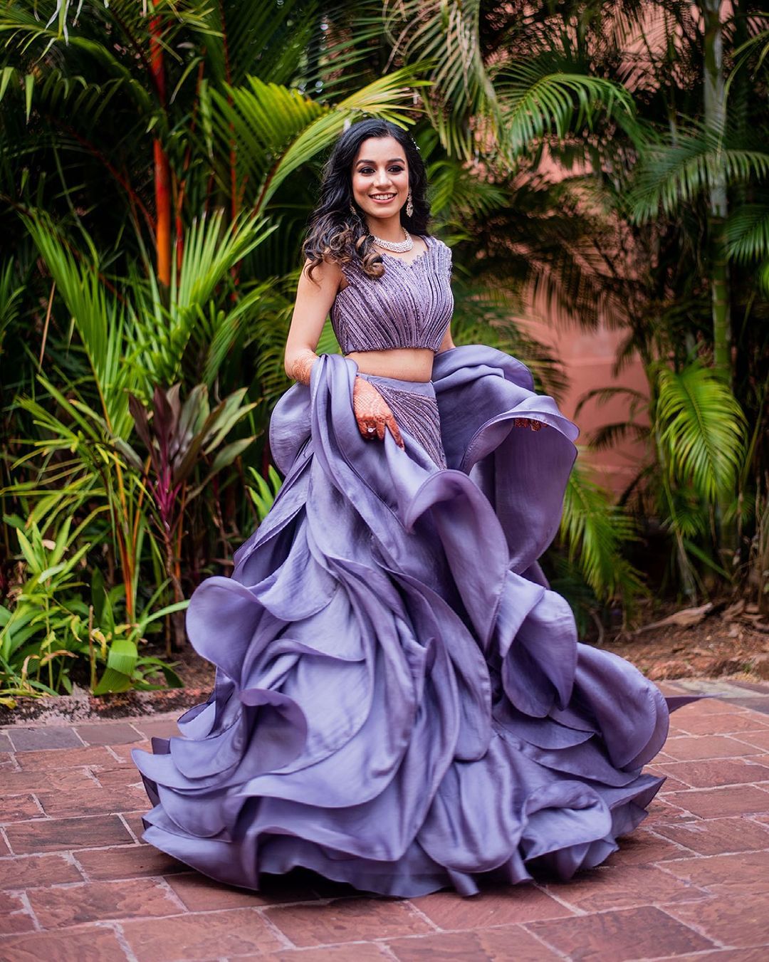 Celebrity Style Designer Party Wear Lehenga Dress – krazy kolours