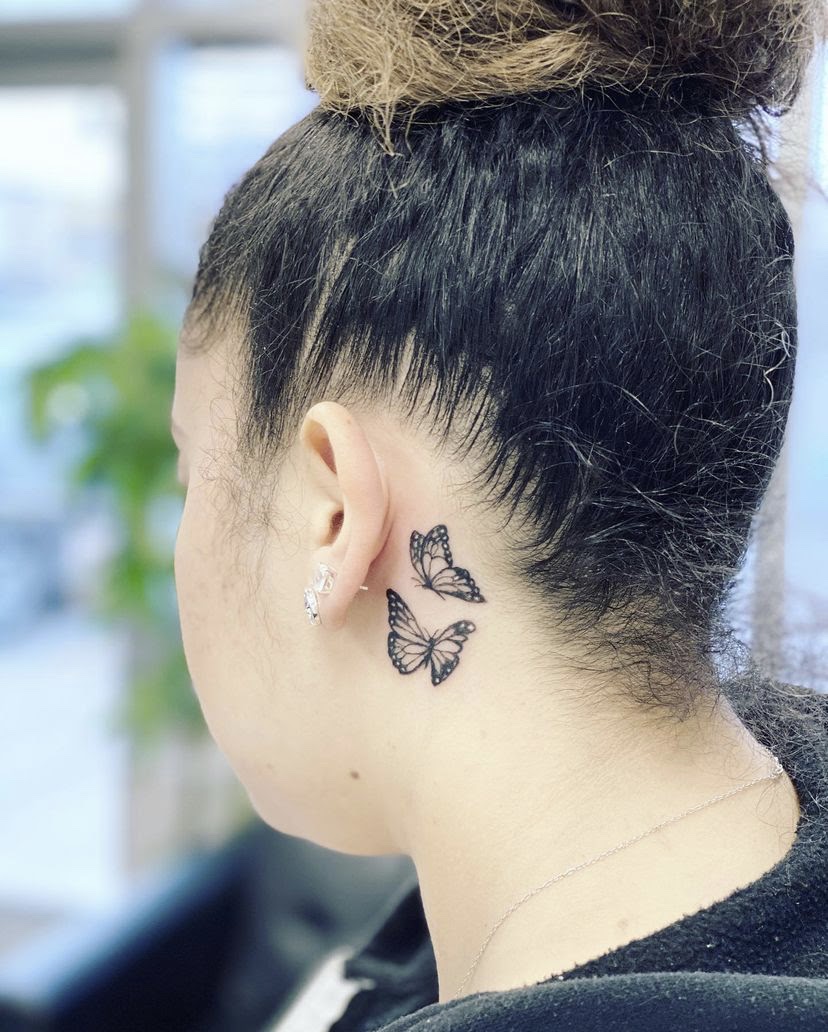 Details 96+ about small neck tattoos female latest .vn