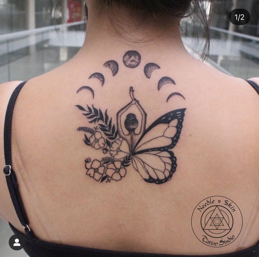 55 Attractive Back of Neck Tattoo Designs  For Creative Juice