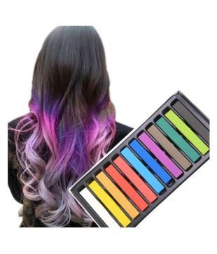 Hair Chalk For Girls Kids Temporary Bright Hair Colorhair Chalk Comb  Washable Nontoxic Hair Dye  Fruugo IN