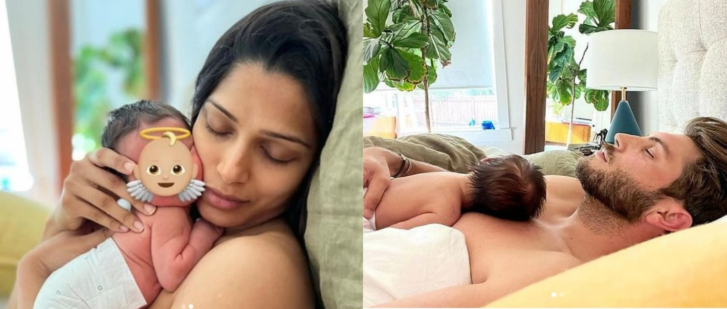 It&#8217;s A Boy! Freida Pinto Welcomes First Child With Husband Cory Tran &amp; He&#8217;s Beyond Adorable