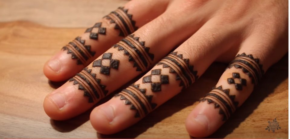 Beautiful One Finger Mehndi Design For EID 2020 - Simple Mehndi Designs For  Beginners - E… | Mehndi designs for beginners, Simple henna tattoo, Henna  tattoo designs