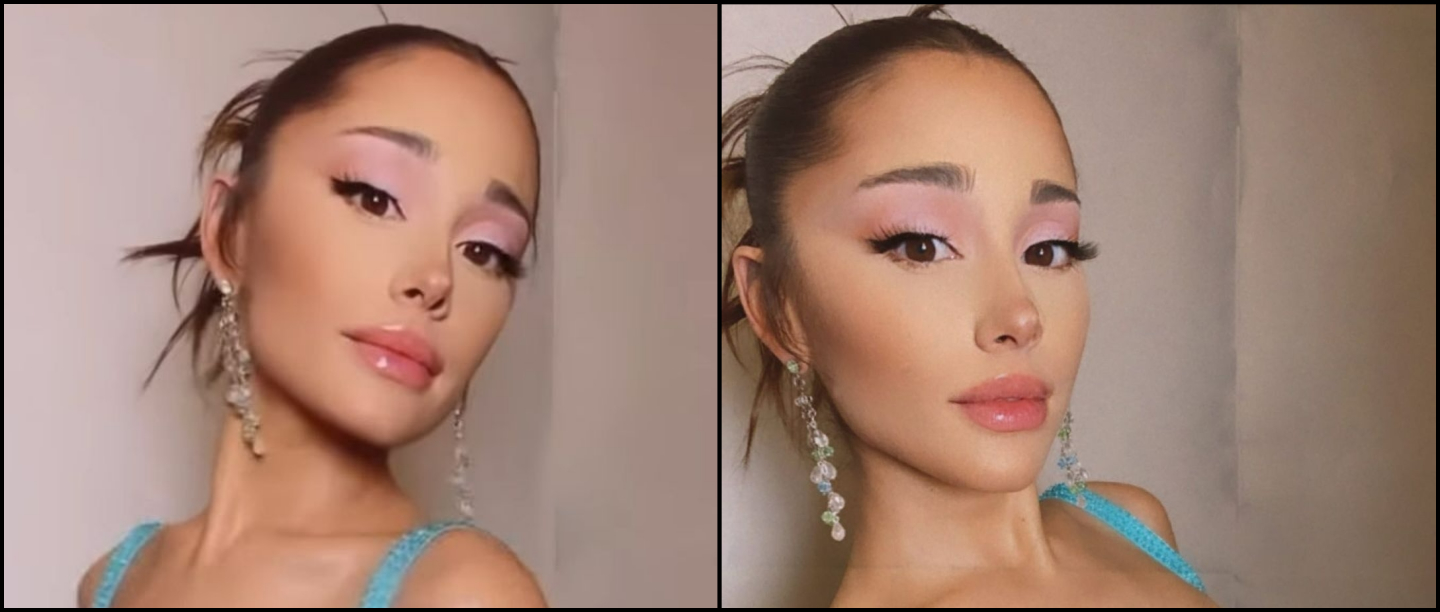 Ariana Grande's Gem-Stoned Cat-Eye Is Nothing Like Her Signature Makeup —  See Photo