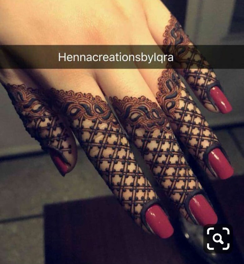 Top 91+ Finger Mehendi Designs to Bookmark | WeddingBazaar