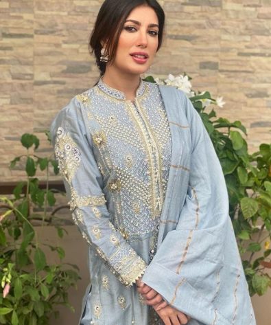 Khwaab Blush Pink Embroidered Pakistani Suit Set