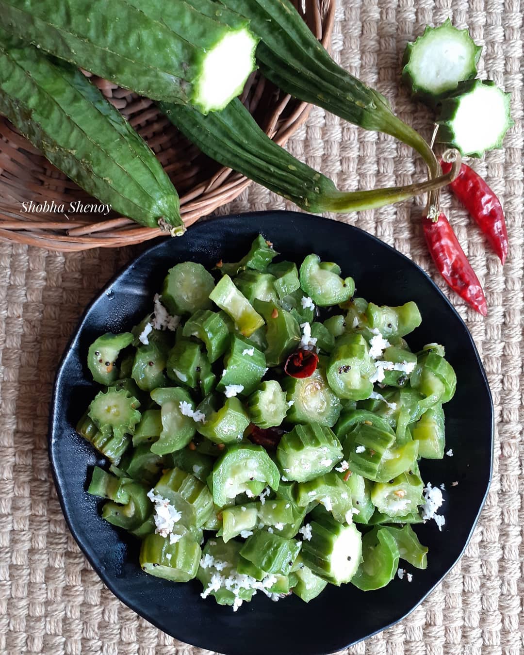 Indian Ridge Gourd recipes - Ridge Gourd Upkari