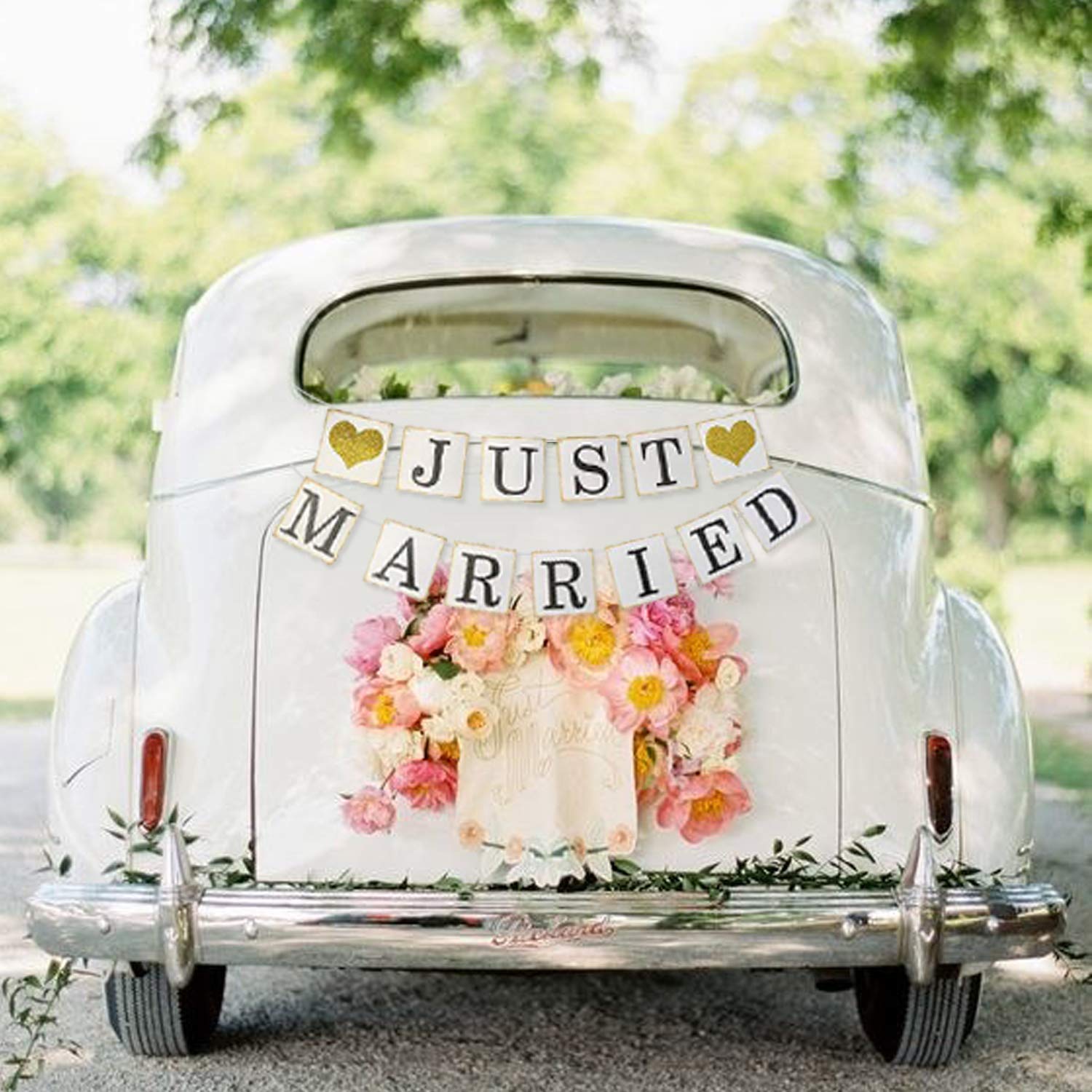 Just Married car decoration ideas