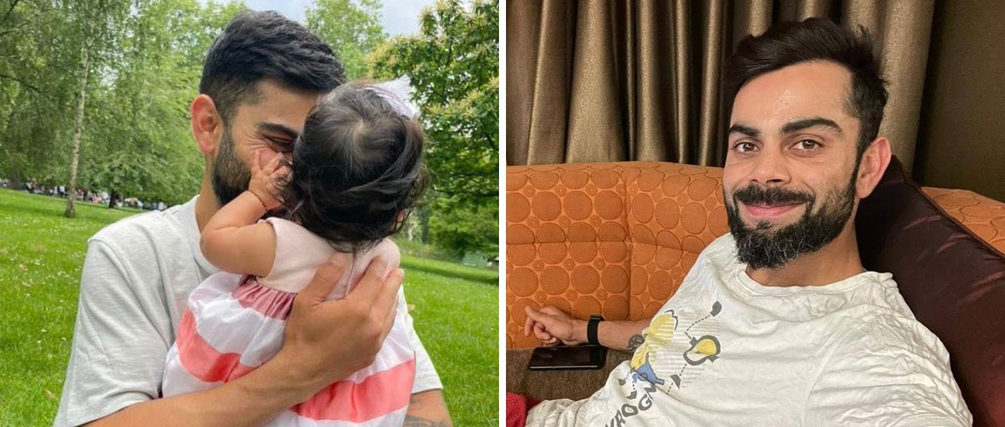 What A Cutie! We Can&#8217;t Stop Watching This Video Of Virat Kohli Waving At Baby Vamika From The Field