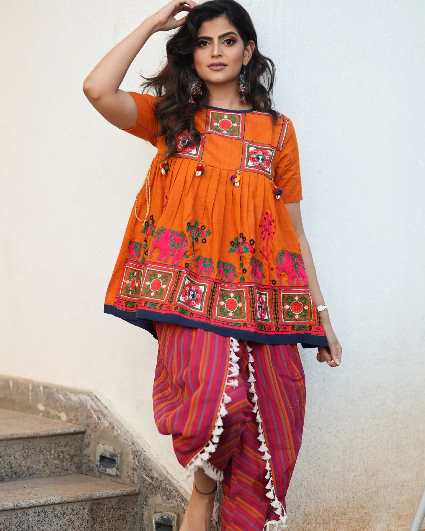 KathPutli Kedia Dress V14 - Fashion Marketplace India | Fashion Re-seller  Hub