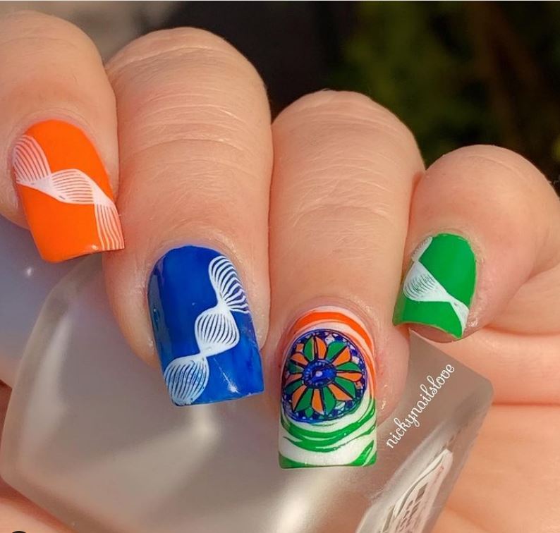 10 Best Republic Day Nail Arts For Girls and Women | POPxo