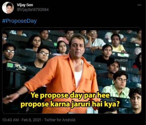 Propose Day Memes - Share these 30+ Hilarious Memes on Propose Day