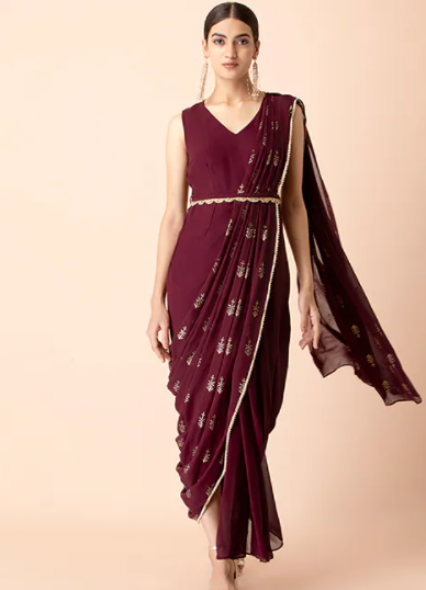 Your Destination for Elegant Dhoti Sarees and Pant Sarees | by Fresh Look  Fashion | Medium